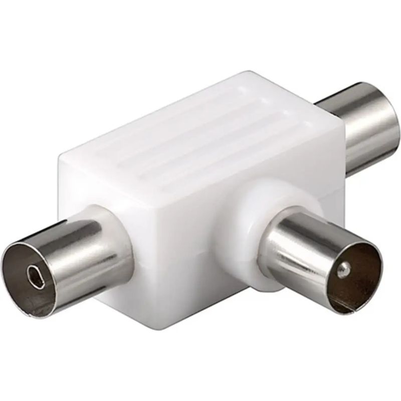 Splitter TV A 2 Vie – Distributore Antenna Con Ingresso Maschio E 2 Uscite Femmina, 5-1000 MHz, Alloggiamento In Metallo - 4