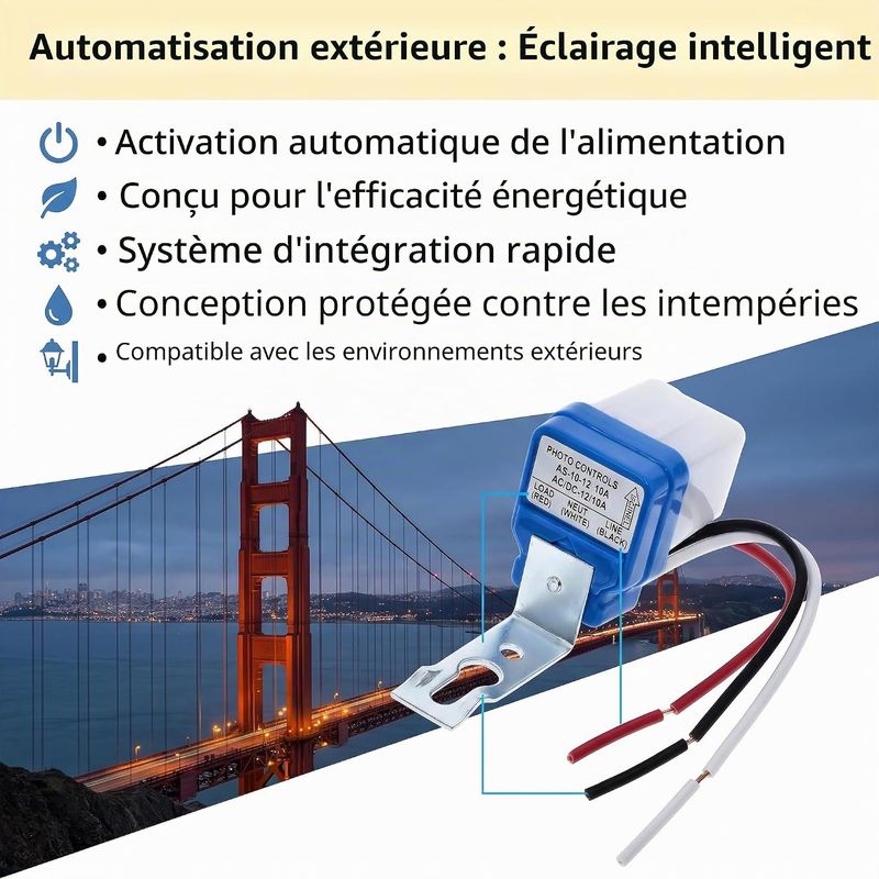 Système d'éclairage automatique avec Micro:bit
