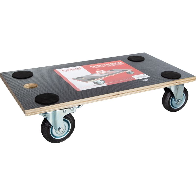 Chariot de transport de meubles 60 x 40 x 13cm à 4 roues, capacité de Chariot de transport de meubles 60 x 40 x 13cm à 4 roues, capacité de