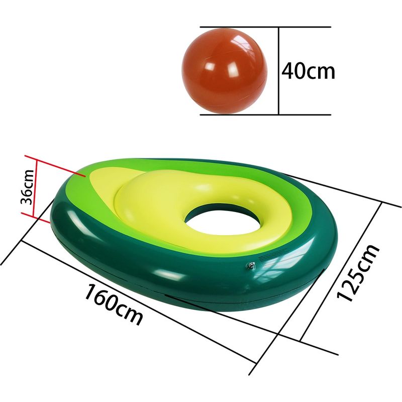 BouéE Gonflable Avocat,Avocat Flotteur Gonflable Adulte De Piscine,BouéE De Bain GéAnte,Pour La Piscine,La Plage Et Le Lac En éTé - Jeux - Jouets