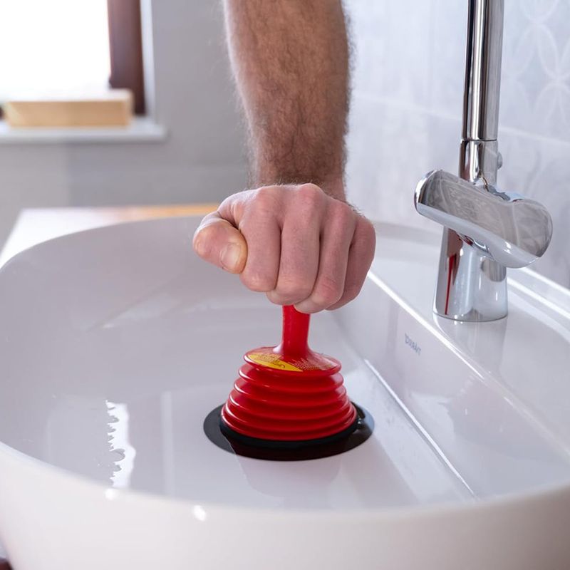 Druckluft Rohrreiniger Saugglocke – Manuelle Pump Produktbild-Vorschau 5