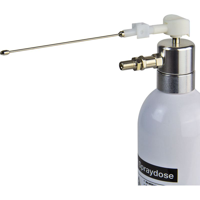 Wiederbefüllbare Alu Druckluftdose Sprayflasche 600ml Sprühdose Air Can