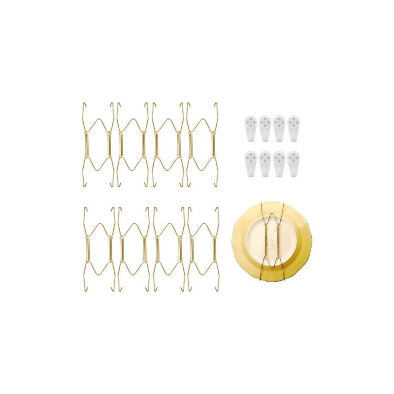 Set Di 12 Fermagli Per Camicia – 2 Tipi Regolabili In Metallo E Resina, Perfetti Per Cinture, Maglioni E Fai Da Te - 2