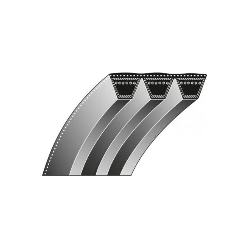 Produktbild von Gerippter Antriebsriemen Für Bandsägenmotoren – 34 Cm Umfang, PE, Wasserdicht, ölbeständig, Geräuscharm – Für Drehmaschinen, Bohrmaschinen, Tischsägen