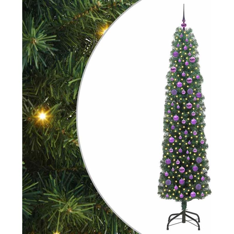 GEBRAUCHT] B-Ware Künstlicher Weihnachtsbaum Kunsttanne Nagano 180cm LED Tannenbaum grün 160L