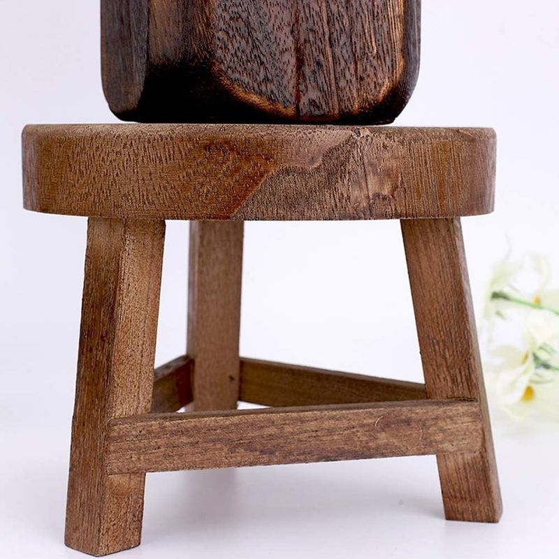 Ensemble de 2 tabourets vietnamiens miniatures en plastique | Chaise de cuisine de rue à l'échelle 1:12 pour maison de poupée | Meubles vietnamiens miniatures | Petite chaise de poupée - France