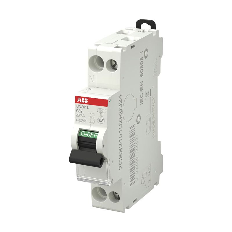 Hager - Disjoncteur Hager 2a Mfs Sanvis 1p n 3ka Courbe C 1m