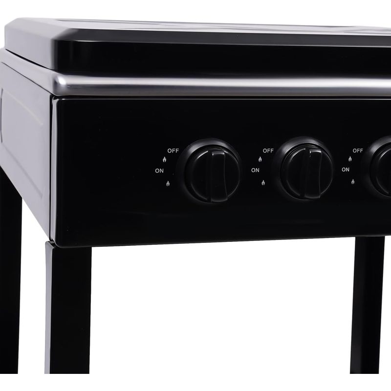 Coupe-vent Pour Cuisinière à Gaz BESTonZON – En Acier Inoxydable, 4 Fentes, Isolant Thermique, Pour Barbecue, Camping