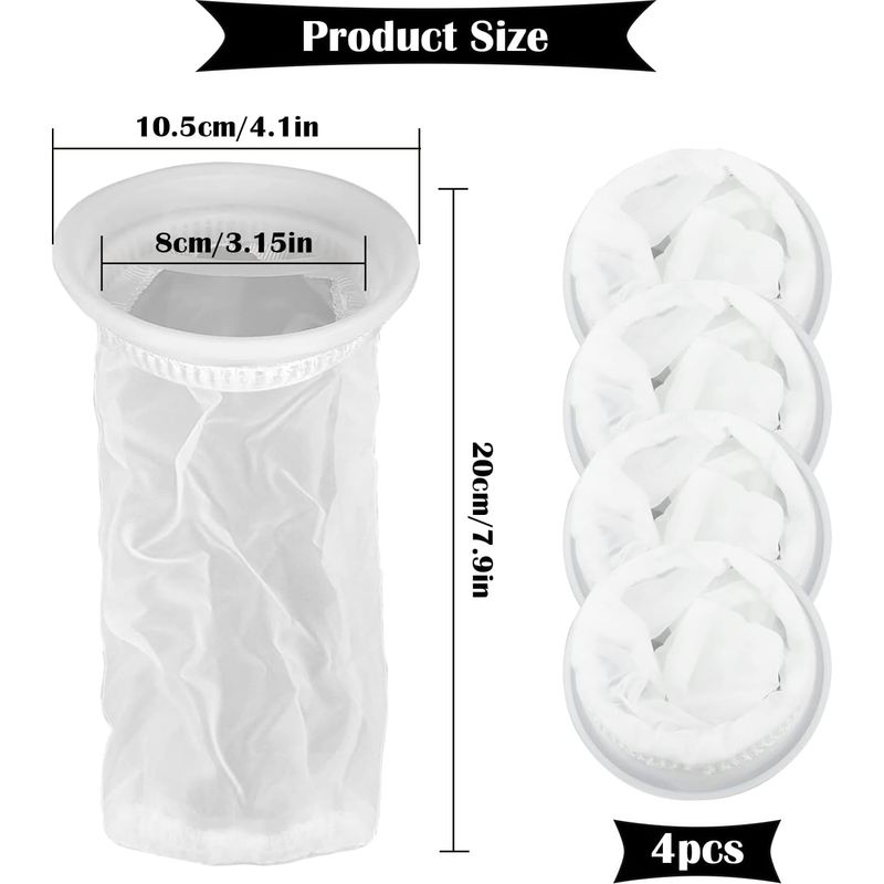 IBC Deckelfilter 2er Set – Nylon-Wasserfilter Für DN75 Tanks, Waschbar & Wiederverwendbar