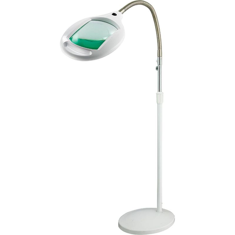 Loupe de bijoutier 10x de 21mm MG7801, Loupe avec éclairage LED et Uv