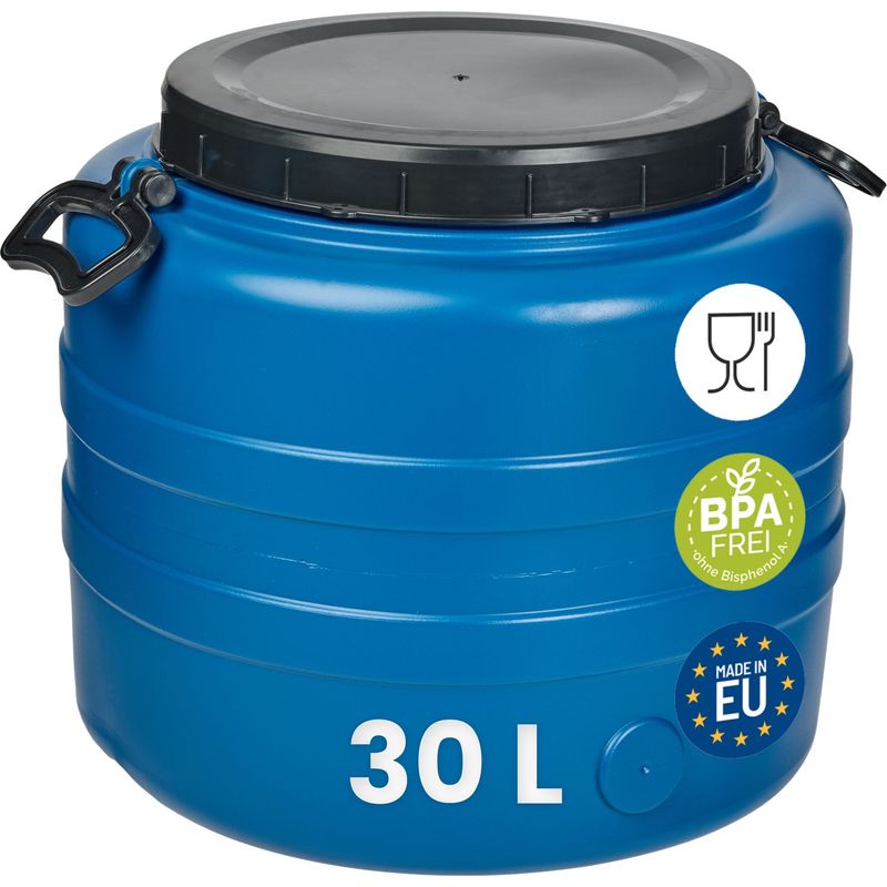 Garronda 220L Regentonne Mit Deckel & Hahn –  Produktbild-Vorschau 2