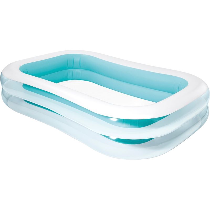 Piscina Hinchable Intex Con Toldo | 157x122 Cm, 295 L, Para Niños +2 Años, Incluye Parches