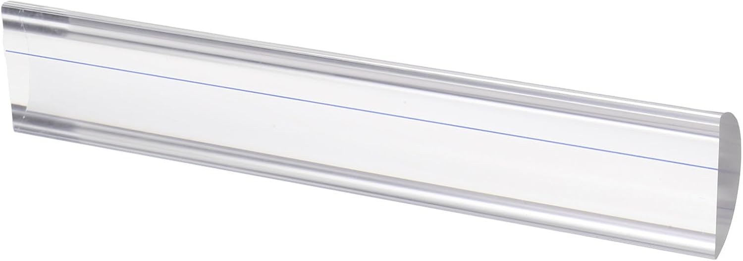 Règle loupe transparente en acrylique avec ligne de lecture, aide à la lecture