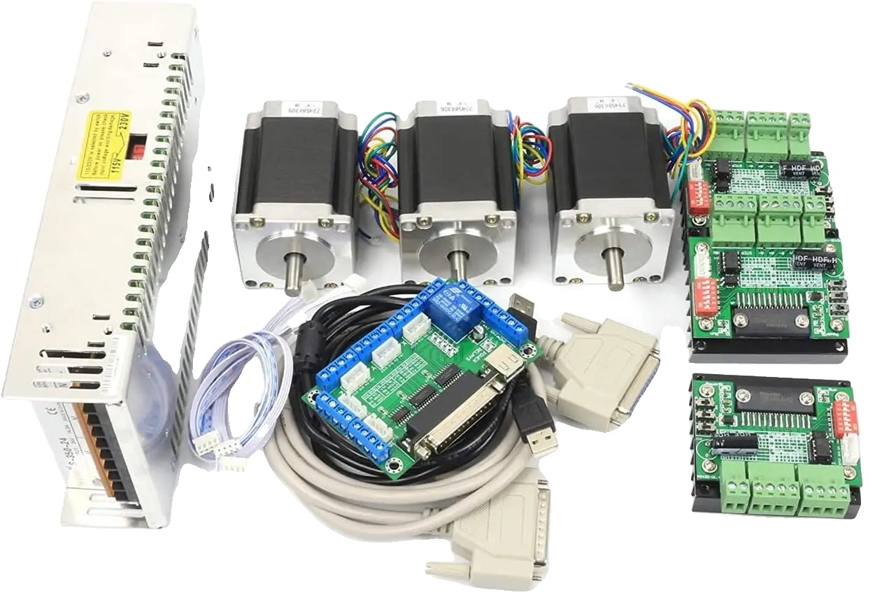 Kit Controller Cnc, Motore Passo-passo Con Coppia Di Tenuta Di 270 Oz-in, Driver Microstepping 256