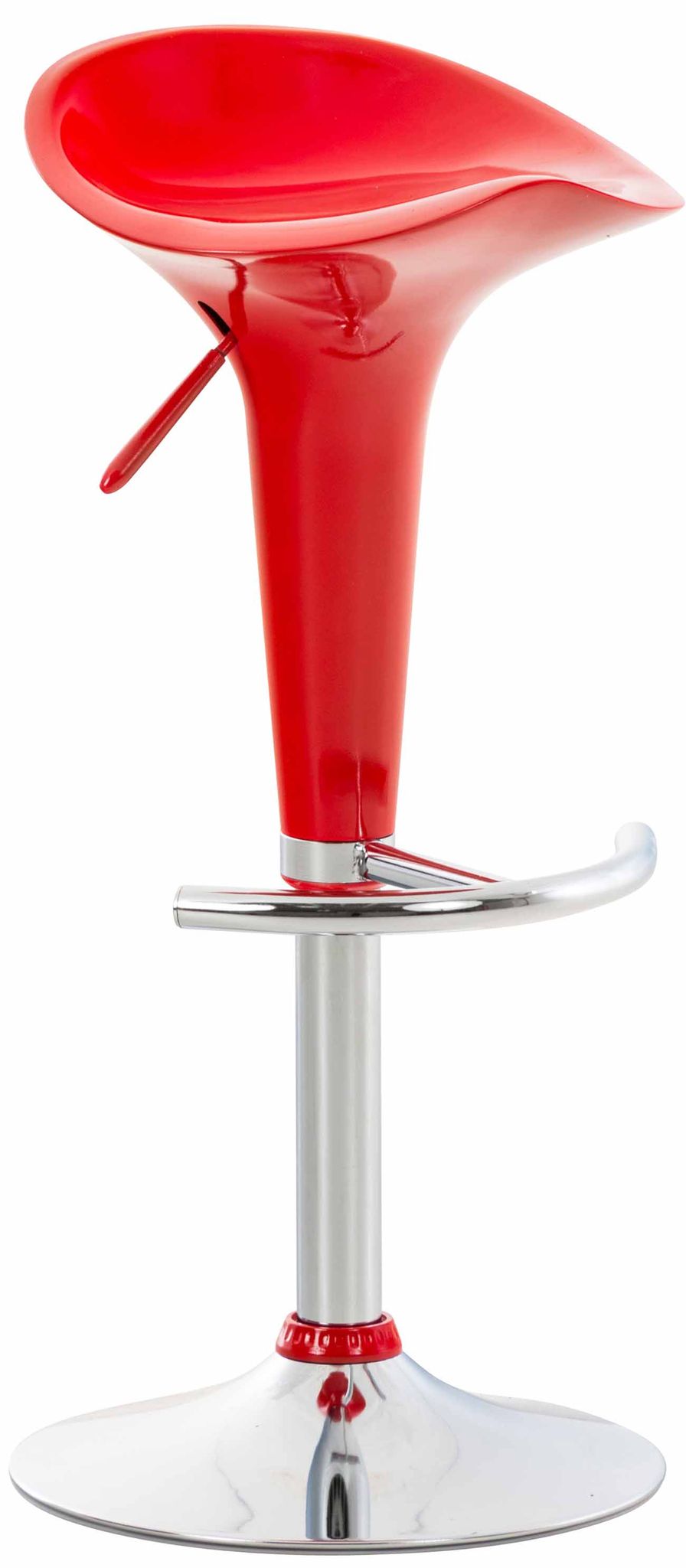 Barre De Tabouret De Cuisine En Plastique Pivotant Avec Repose-pied De