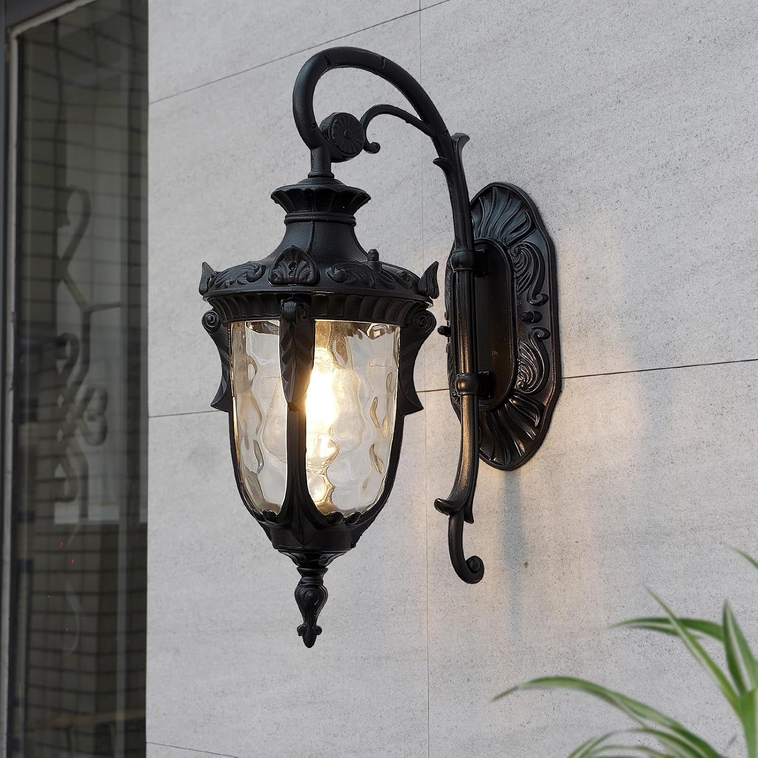 Applique Murale Extérieure Luminaire De Mur Lanternes Étanche Pour