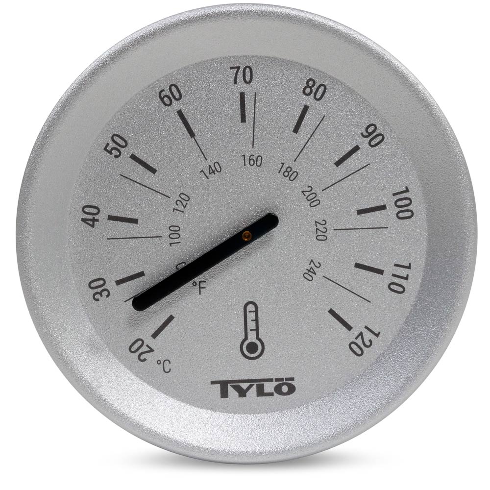 Tylö Grau - Thermometer Brilliant Silver