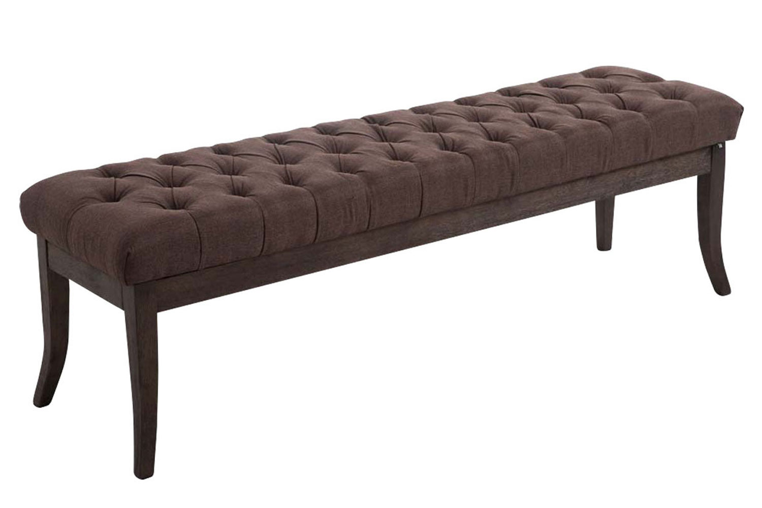 Clp Sitzbank Ramses Stoff Antik-dunkel Braun 150 Cm