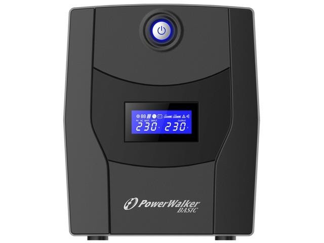 Powerwalker VI 1500 STL Line-Interaktiv 1500VA 4AC-Ausgänge Unterbrechungsfreie Stromversorgung (UPS) (1500 VA, 900 W), USV - Bild 4