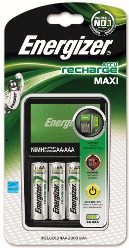Energizer Maxi Charger, Nickel-Metallhydrid (NiMH), Überlast, AA, AAA, 4 Stück(e), Akkus/Batterien enthalten - Bild 5