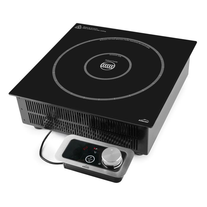 Lacor - 69371 - Tragbare Induktionskochplatte, professionell, tragbar, IPX3-System, 10 Leistungsstufen, geeignet für Durchmesser zwischen Ø 12 cm und Ø 28 cm, 3500 W, Schwarz - Bild 4