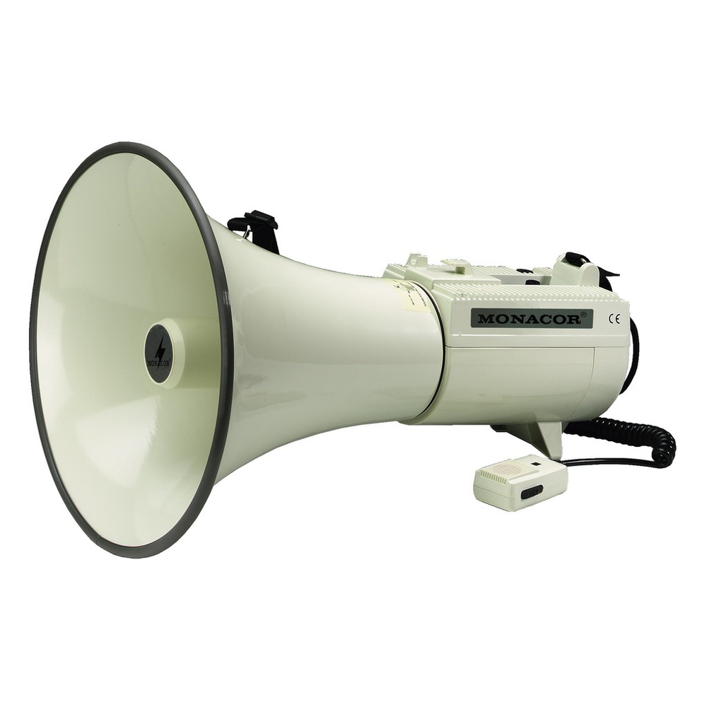 Monacor Tm-45 Megaphon Mit Handmikrofon, Integrierte Sounds 4007754151220