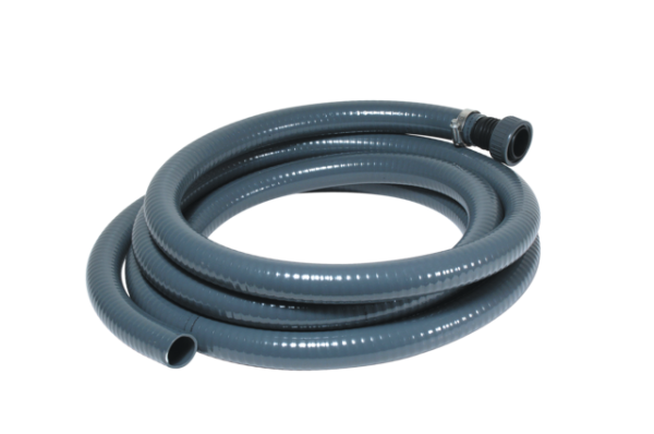 Kessel Grau - Druckleitungsset Mit 5M Druckleitungsschlauch Da 40Mm