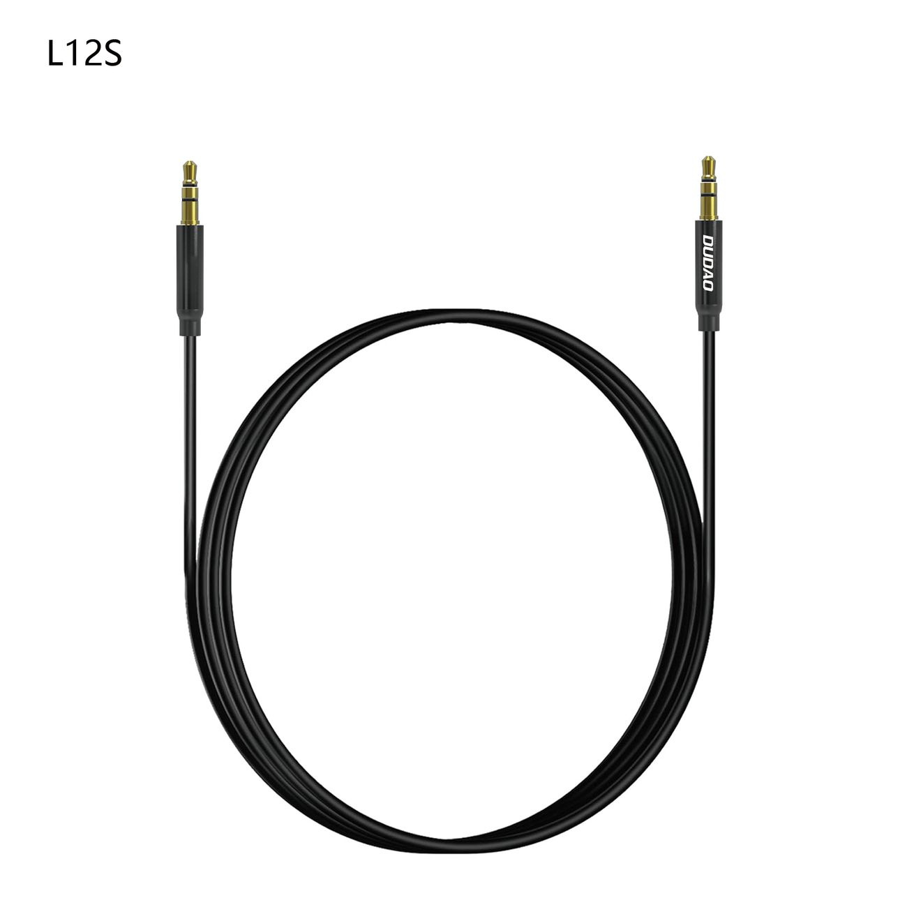 Oem Stereo-Aux-Miniklinkenkabel 3,5 Mm, 1 M – Schwarz