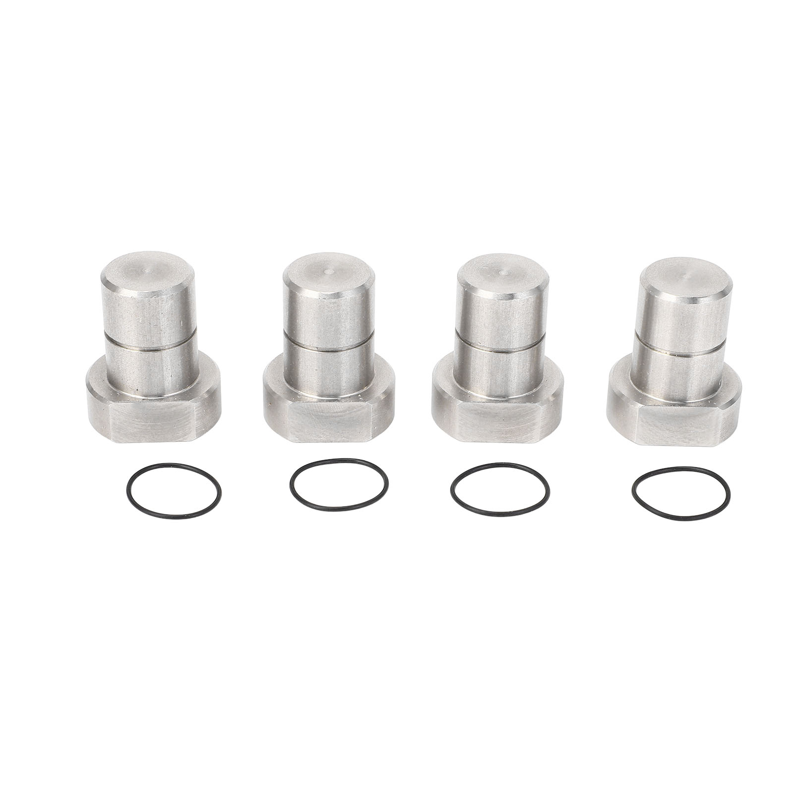Butées d'établi pour chiens en acier inoxydable, trou 19 mm, lot de 4