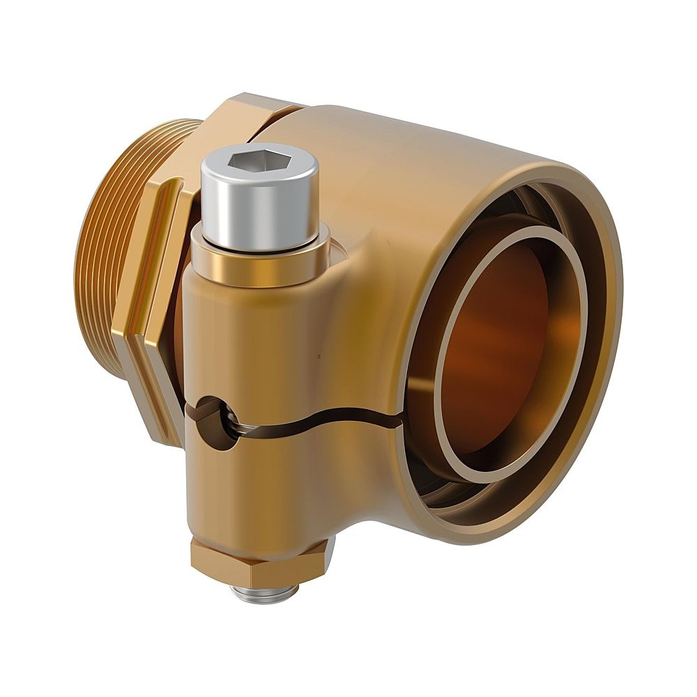 Uponor Gelb Wipex Übergangsnippel 50, 6Bar 50X4,6-G11/4 Ag