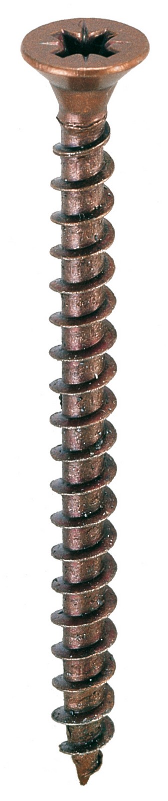 Vite Truciolare Testa Svasata Piana 3 X20mm Bronzata. Prezzo Per 100 Pezzi.