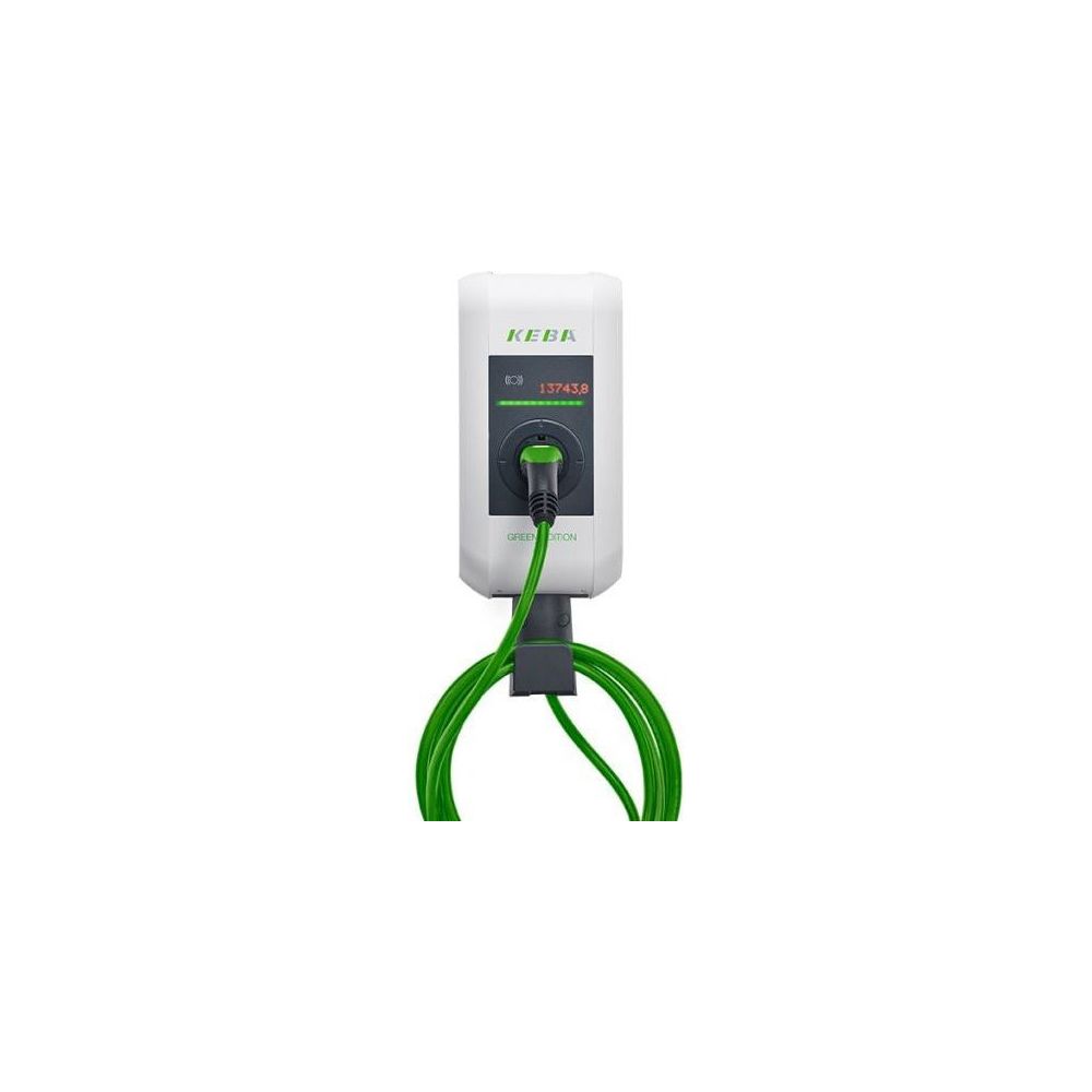 Keba Weiss Elektroauto Ladestation, Wallbox (Typ 2, 22 Kw) - Image 4