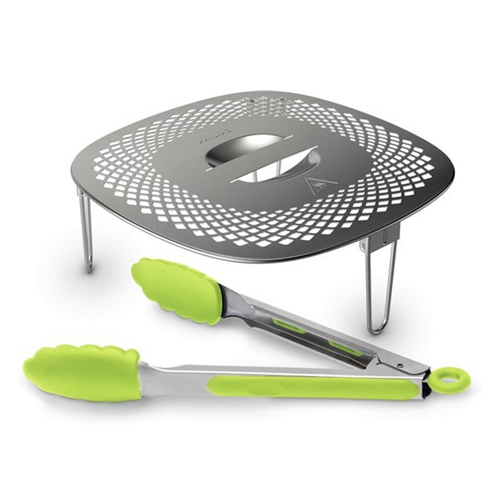 Philips Airfryer Accessory HD9954/01 Snack-Kit (für Airfryer XXL), Zubehör-Set, Philips, Airfryer XXL: HD963x, HD965x, Grau, Edelstahl, 220 mm - Image 4