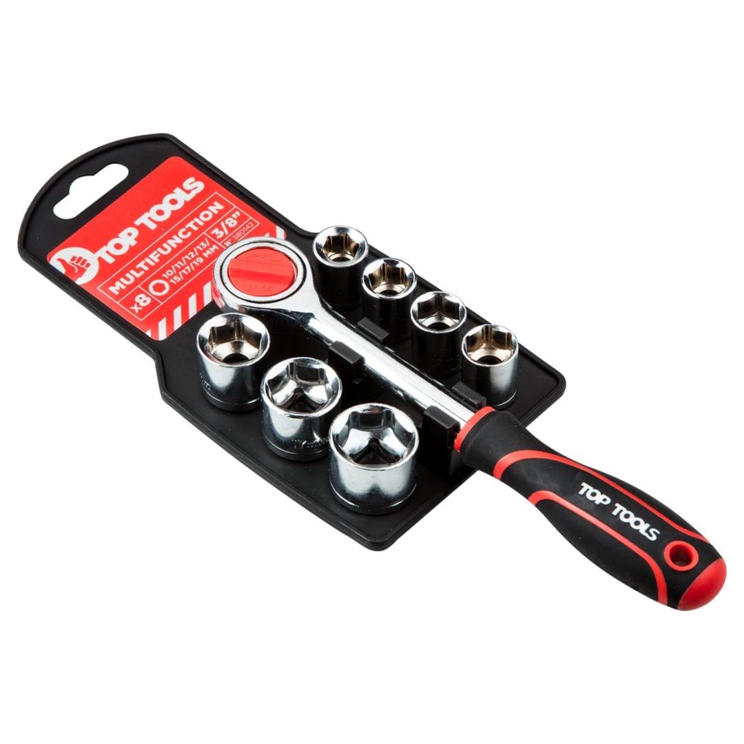 Tresice France Steckschlüssel 3/8", Satz Mit 8