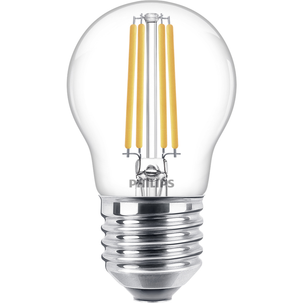 Philips - Led 76231500 Led Eek E (a - G) E27 Tropfenform 6.5 W = 60 W Warmweiß (ø X L) 4.5 Cm X 7.8 Cm