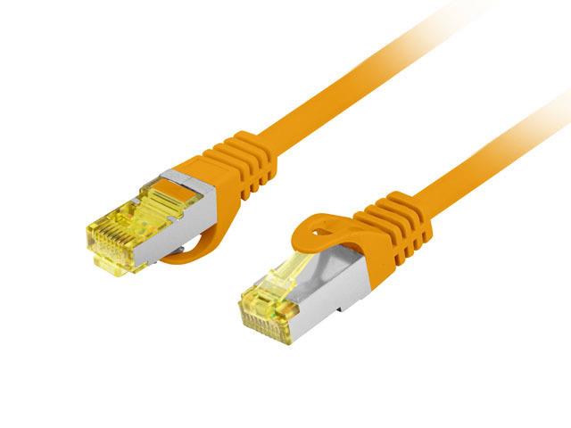Oem Lanberg S/Ftp Patchkabel Kat. 6A 2 M Lszh Cu Fluke Passed Orange