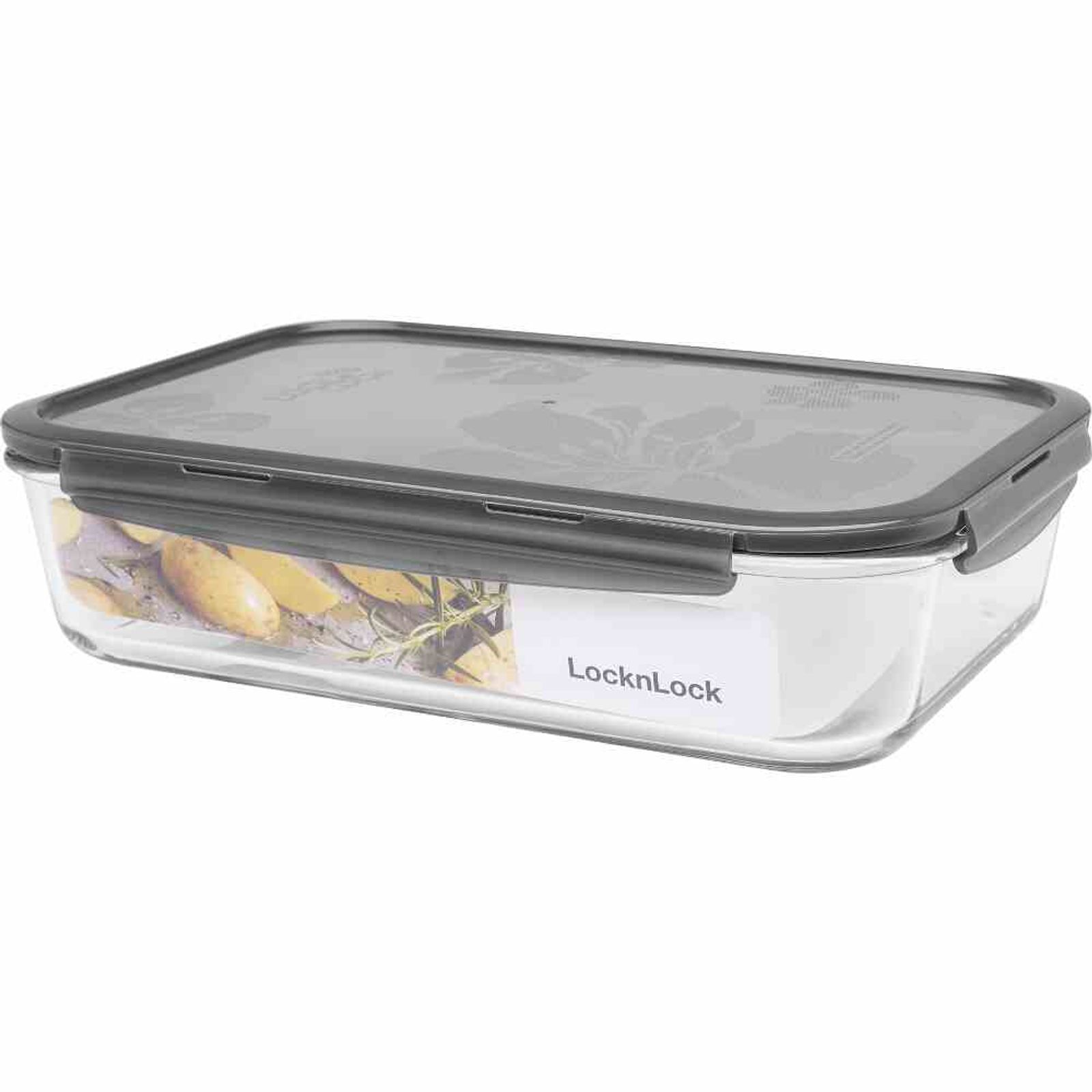 Lock & Lock Transparent Frischhaltedose "Boroseal" Eckig von Baur - Bild 3