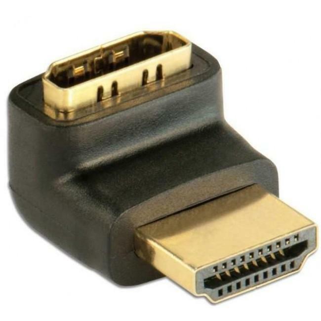 Techly HDMI zu (HDMI, HDMI), Video Adapter, Schwarz - Bild 2