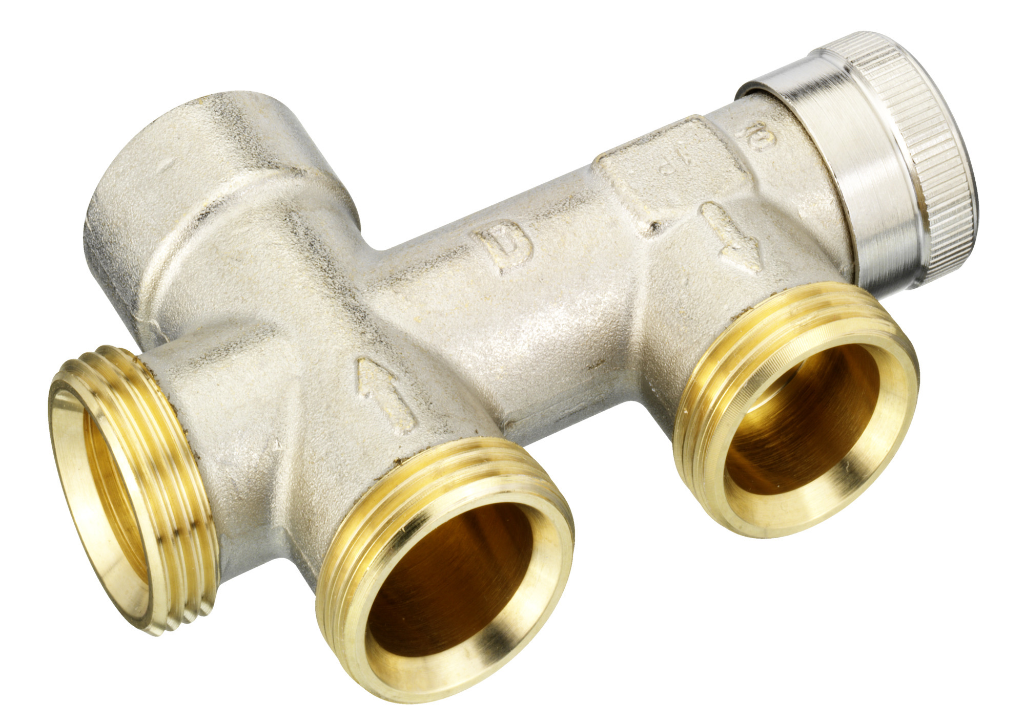Danfoss Kupplungsgehäuse Ra-Ke, R 1/2,G 3/4 A Bodenanschluss, Zubehör Heizen - Bild 4