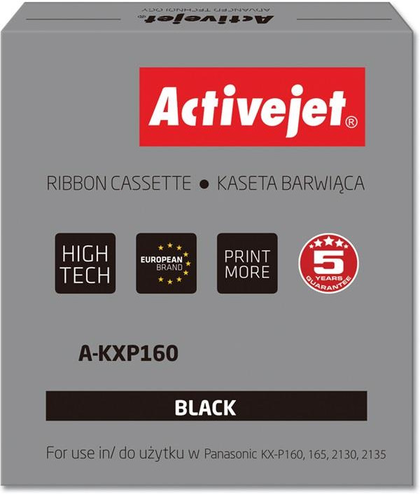 Activejet Farbband für Drucker (ersetzt Panasonic KX-P160) schwarz A-KXP160 - Image 4