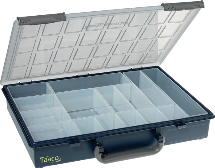 Raaco Blau Assorter 55 4X8-15 Sortimentskasten (L X B X H) 338 X 261 X 57 Mm Anzahl Fächer: 15 Feste Unte