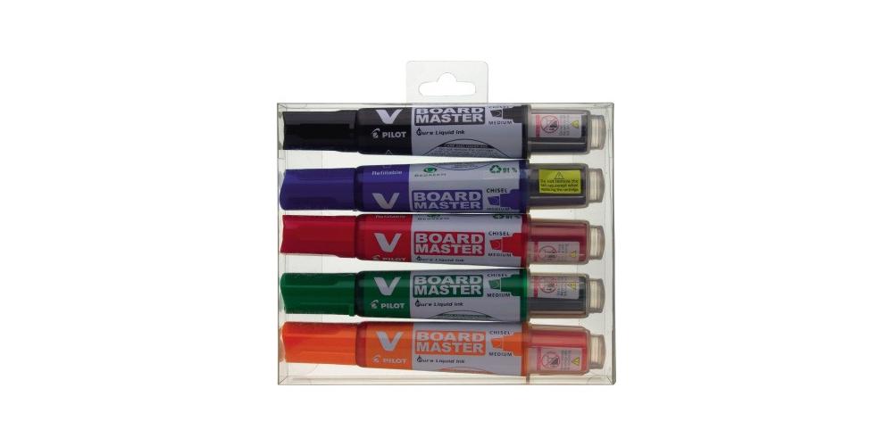 Pilot V-Board Master S Whiteboardmarker, 4-6 mm Keilspitze, sortiert, 10er-Pack - Bild 3