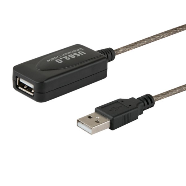 Schwarz Savio Usb Active Port Extension 5M Cl-76 (5 M) - Bild 6