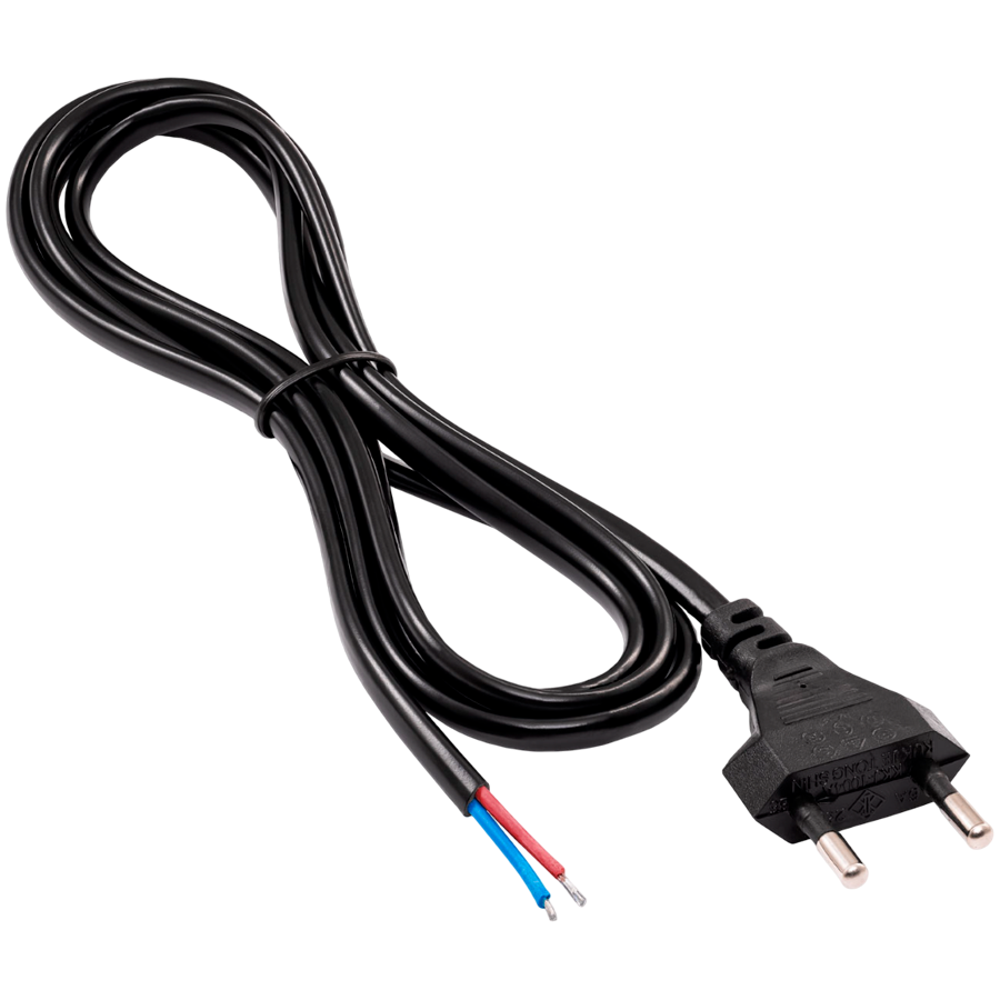 Akyga Schwarz Cee 7/16 Ak-Ot-04A Stromkabel Ohne Anschlüsse Für Die Installation 1,5 M