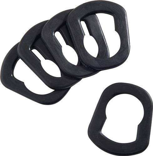Valpro Schwarz - Ersatzdichtung Für Ausgießstutzen Universal Länge 55 Mm Breite 47 Mm Höhe 3,2 Mm