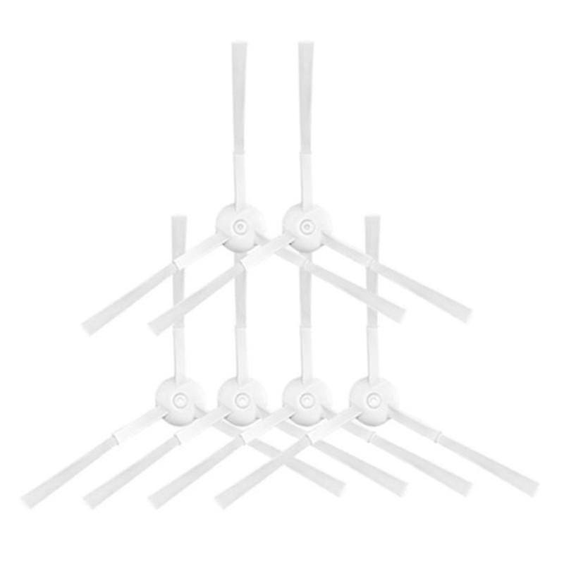 Yudo 6-Teiliges Set Seitenbürsten-Ersatz Für Xiaomi Mijia Anti-Verwicklungs-Kehrbürste