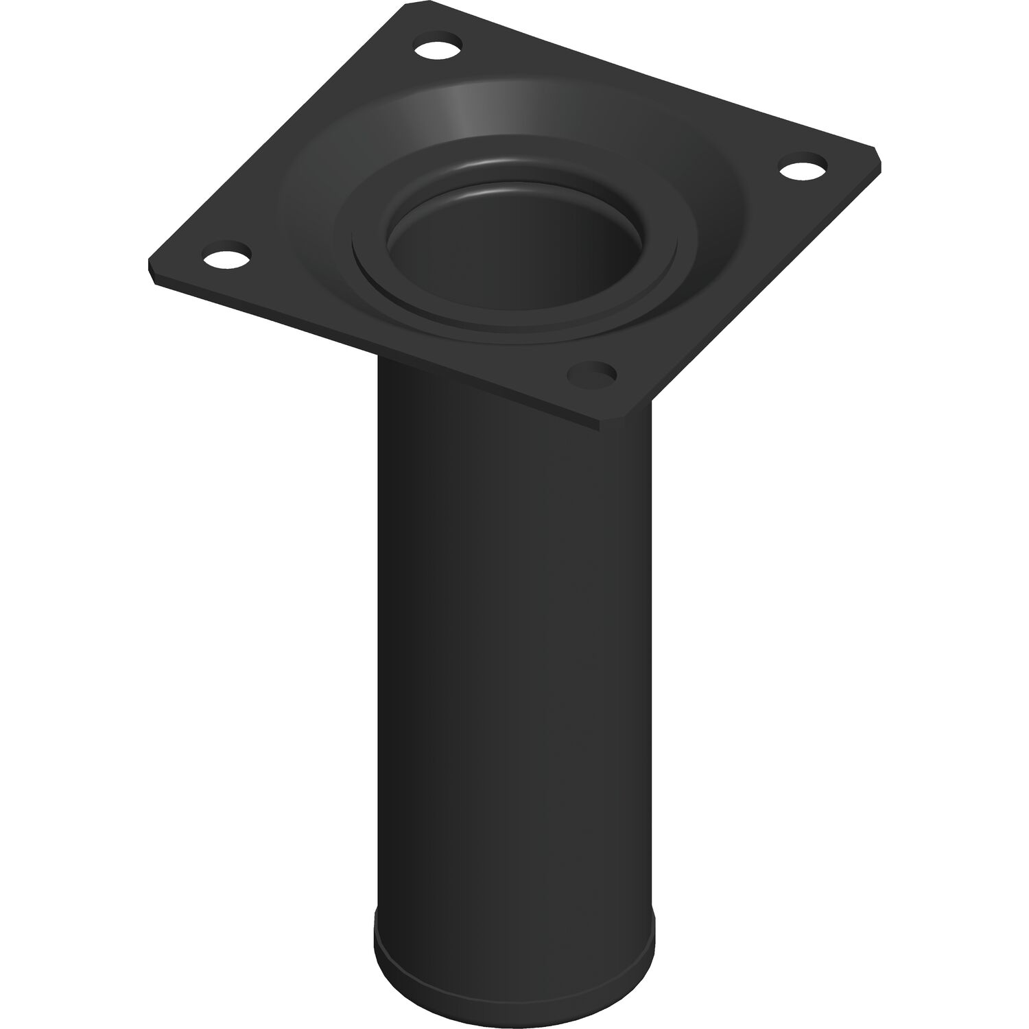 Element-System Schwarz Tischbeine + Tischgestell, Stahlrohrfüss - Image 3