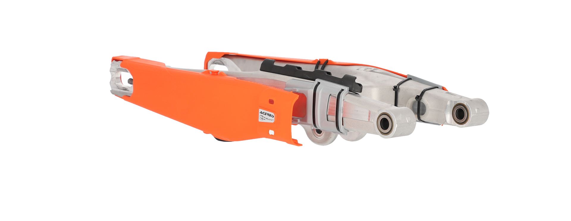 Acerbis Silber/Orange Motorrad Zubehör, Teketmagnet Protection De Bras Oscillant - Image 4