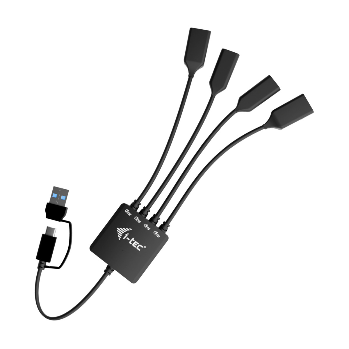 i-tec USB-C/USB-A Cable HUB 4 port (2x USB-C, 2x USB-A) - Image 5