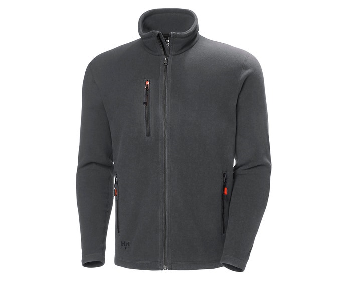 Helly Hansen Grau Jacke Oxford Fleece Gr. L - Bild 6